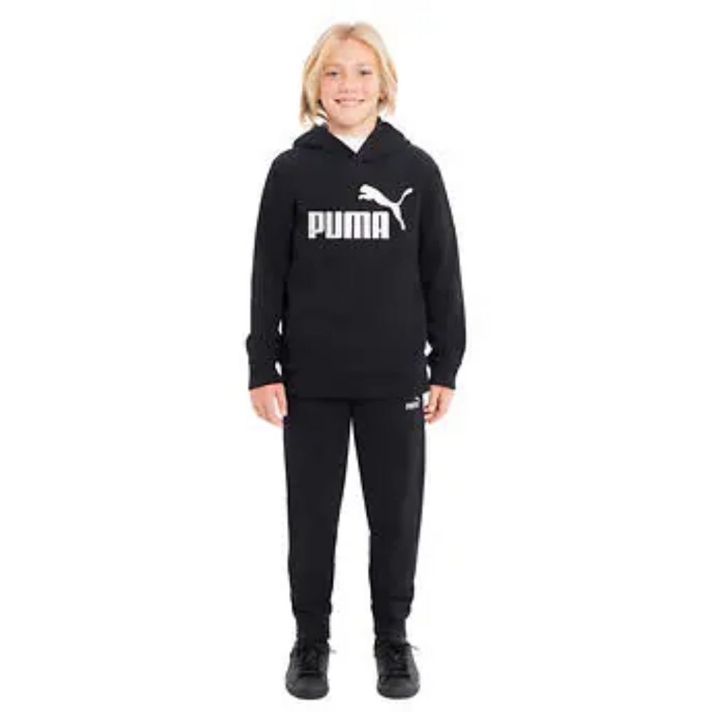PUMA Youth 3-piece Fleece Set, Black - Picture 5 of 8